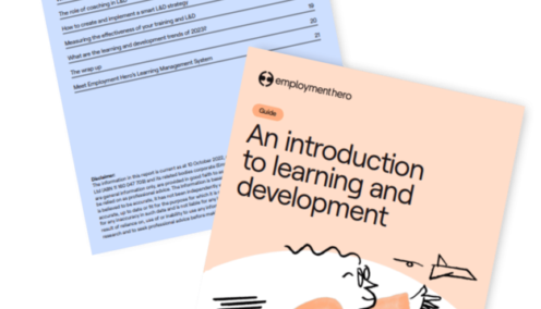 An Introduction to Learning and Development