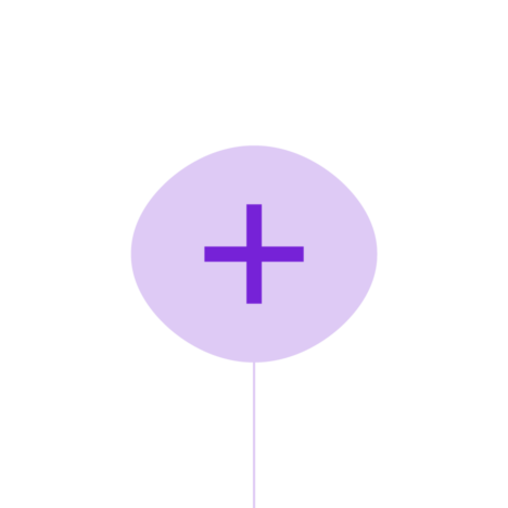 An illustration of a purple circle with a plus sign in the center