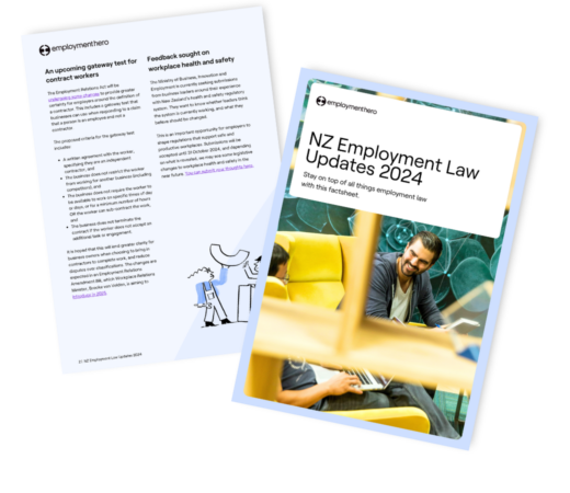NZ Employment Law Updates 2024 PDF cover