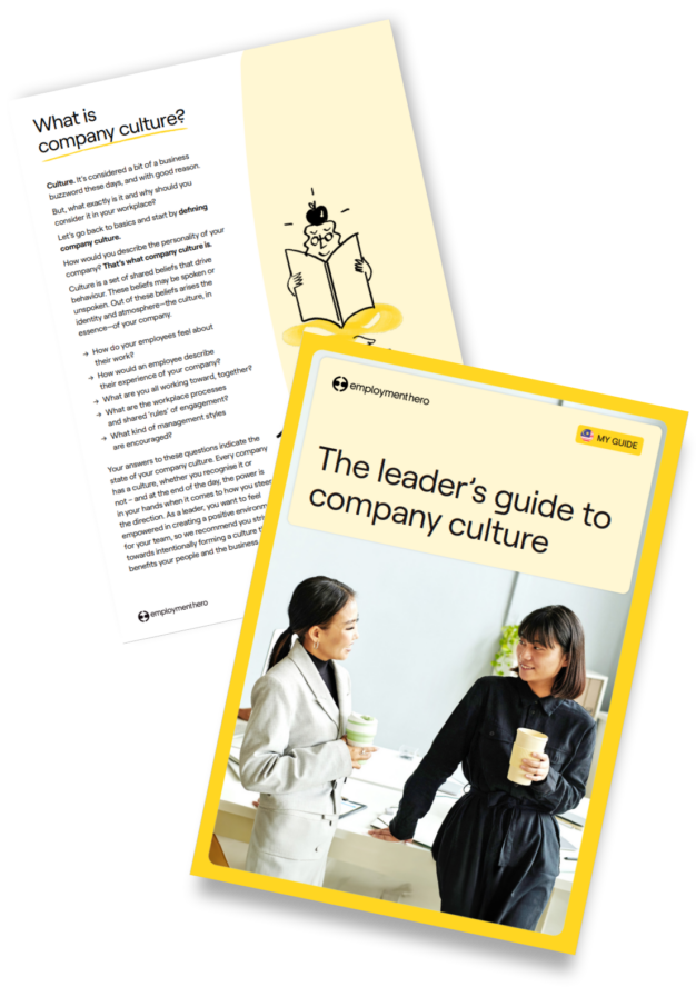 The leader's guide to company culture MY downloadable