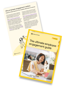 The first and third page of the Ultimate Employee Engagement Guide (SG)
